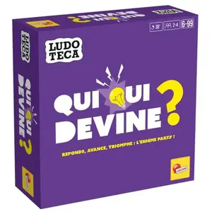 Qui Qui Devine? - Jeu D'énigmes - Ludoteca - 2 A 4 Joueurs - Des 6 Ans pas cher