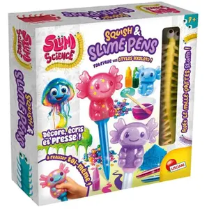 Comparateur de prix : LISCIANIGIOCHI Squish and slime Pens - Fabrique tes stylos Axolotl - Slumi science