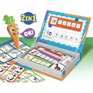 LISCIANIGIOCHI Lisciani Giochi CAROTINA - Penne parlante et animaux magnétiques pas cher