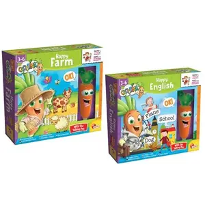 Lisciani Giochi Coffret De Jeux Happy Farm Et English pas cher