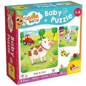 Comparateur de prix : Lisciani Puzzle Carotina Baby X8 - Puzzle The Farm La Ferme