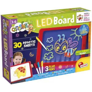Comparateur de prix : Carotina Ardoise Lumineuse Led - Lisciani Giochi Multicolore