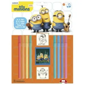 Multiprint ensemble de couleurs Minions 11 pièces pas cher