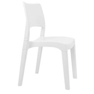 Comparateur de prix : Chaise de jardin Progarden Klik Klak 52 x 53,5 x 82 cm Empilable Blanc