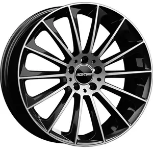 Jante Alu Gmp Stellar 20 Pouces - 9.5x20 5x112 Et35 Noir Face Polie pas cher