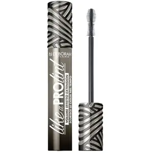 Deborah Milano - Like A Pro Mascara 13 ml Noir unisex pas cher