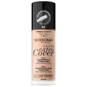 DEBORAH MILANO Deborah Milano 24 Ore Extra Cover 2 En 1 Spf20 02 30ml pas cher