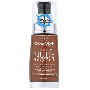 DEBORAH Fond de teint liquide SPF 20 - 24Ore Nude Perfect - 06 Caramel - 30 ml pas cher