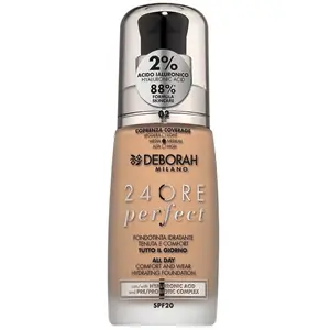 Deborah Milano Fondotinta 24ore Perfect Con Acido Ialuronico True Beige 2 30 ml pas cher