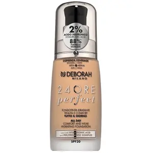 DEBORAH MILANO Deborah Milano - Dh Fdt 24ore Perfect New 03 Fond De Teint 30 Ml pas cher