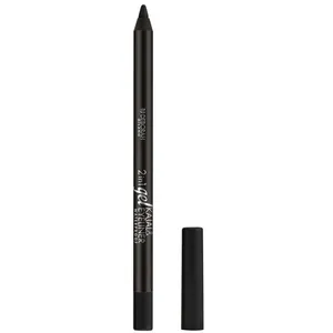 DEBORAH 2In1 Gel Kajal Eye-Liner Étanche 01 Cosmétiques Noir pas cher