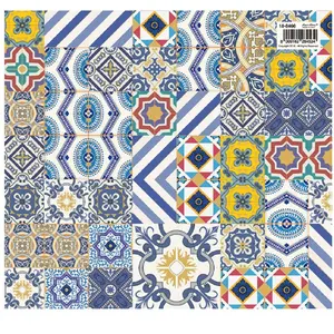 Papier italien 50 x 70 cm 85 g/m² Carreaux de Lisbonne