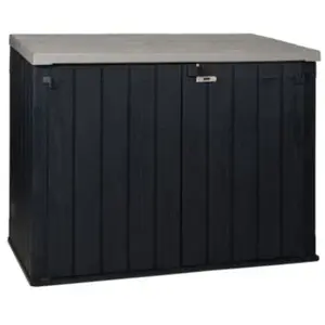 Comparateur de prix : TOOMAX Coffre de jardin STORAWAY PLUS 2XL - 2270L - Noir