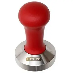 Comparateur de prix : Lelit 57 Presseur, Acier Inoxydable, Manche en Bois Rouge - PLA471R