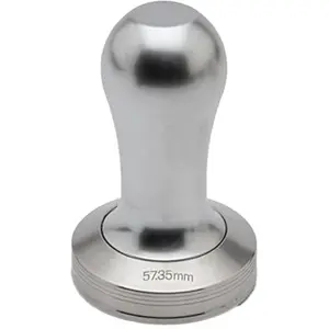 Comparateur de prix : Lelit Tamper à Café pour Filtre Lelit57 - Poignée en Aluminium - PLA471A - Argent