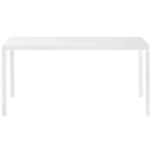 OPINION CIATTI table carrée ILTAVOLO 130 cm (Blanc - Métal) pas cher