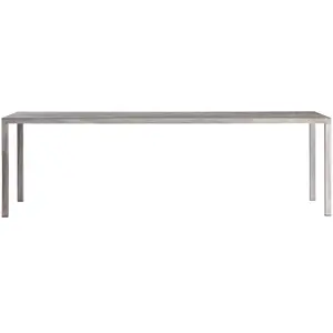 OPINION CIATTI table ILTAVOLO 260 cm (Ciment - Métal)Vendu parmyareadesign