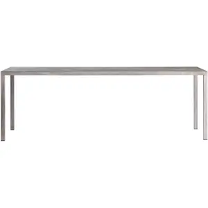 OPINION CIATTI table ILTAVOLO 220 cm (Ciment - Métal)Vendu parmyareadesign
