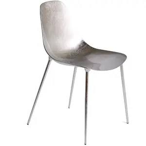 Opinion Ciatti Chaise Mammamia Non Empilable (Feuille D'argent - Alumi... pas cher