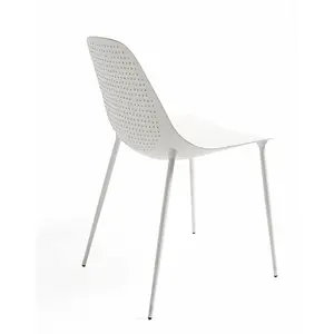 Opinion Ciatti Set De 2 Chaises Mammamia Diamond (Blanc - Aluminium)