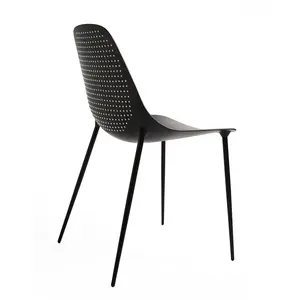 Opinion Ciatti Set De 2 Chaises Mammamia Diamond (Noir - Aluminium) pas cher