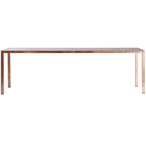 OPINION CIATTI table ILTAVOLO 260 cm (Feuille de cuivre - Métal)Vendu parmyareadesign
