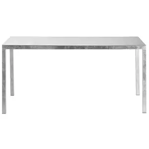 OPINION CIATTI table carrée ILTAVOLO 130 cm (Feuille d'argent - Métal)Vendu parmyareadesign