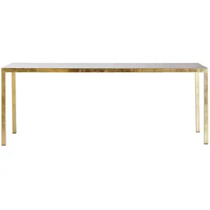 OPINION CIATTI table ILTAVOLO 190 cm (Feuille d'or - Métal)Vendu parmyareadesign