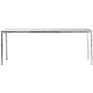 OPINION CIATTI table ILTAVOLO 190 cm (Feuille d'argent - Métal)Vendu parmyareadesign