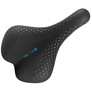 Selle San Marco Gel Sportif bioaktive Selle Mixte-Adulte, Noir, S