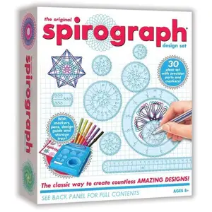 Comparateur de prix : Silverlit Jeu De Dessin - - Spirograph - Set De Démarrage 30 Pieces - Enfant 8 Ans Et Plus - Multicolore