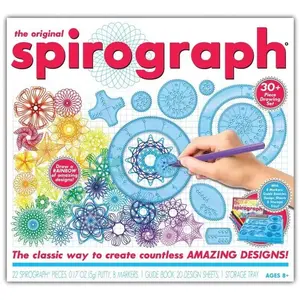 Comparateur de prix : Silverlit Spirograph - Coffret Classique 30 Pieces - - Art Et Mathématiques - A Partir De 8 Ans