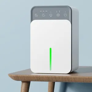 NOBRAND Deshumidificateur d air, Déshumidificateur Electrique avec LCD Écran, 12H Timer, 2 Modes, Arrêt Automatique