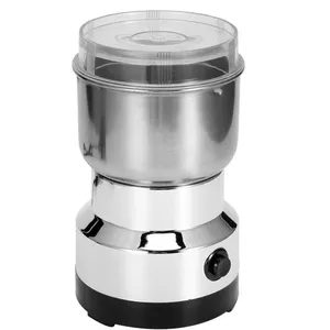 VINGVO Moulin à Herbes à Grains de Café à Épices Électrique en Acier Inoxydable Broyeur Mixeur Outil de Cuisine(Prise UK 220V )Vendu parcdiscount