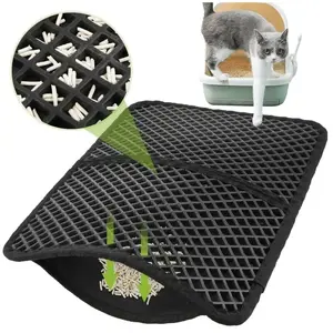 Griffoire Et Lit Pour Chat - Tapis En Sisal Fraise - Nid Doux Pour Sommeil - Protège Canapé - 58x42,5x8 Cm