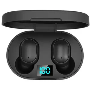 Non communiqué Ecouteurs sans fil E6S Bluetooth Portable - Noir pas cher