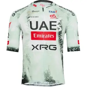 Pissei Maillot manches courtes UAE TEAM EMIRATES - XRG Race Tour de Fr... pas cher