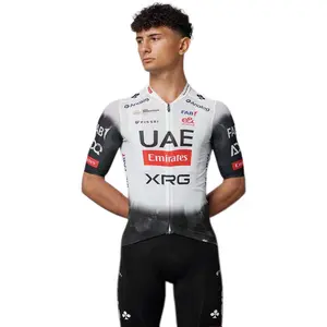 Comparateur de prix : Pissei Maillot UAE Team Emirates 2025 Magistrale manche courte blanc - L