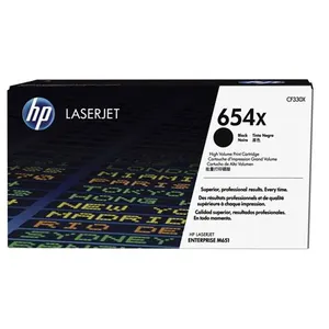Comparateur de prix : HP 654X High Yield Black Original LaserJet Toner Cartridge Cartouche d...