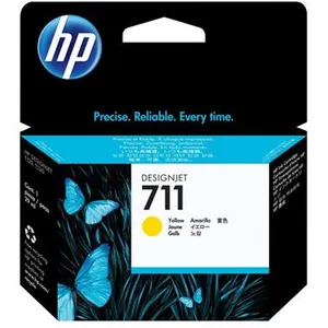 HP 711 29-ml Yellow DesignJet Ink Cartridge cartouche d'encre 1 pièce(...Vendu parfnac