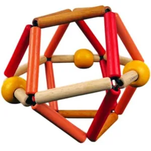 Trousselier Balle de préhension en bois Bass & Bass Fruity Grabber pas cher