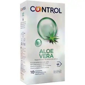 Préservatifs Aloe Vera Control - Confort et Sécurité Naturelle pas cher
