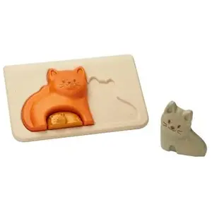 Plan Toys Mon premier puzzle chat pas cher