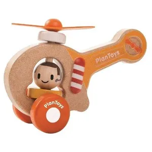 Plan Toys Jouet en bois Mon premier hélicoptère pas cher