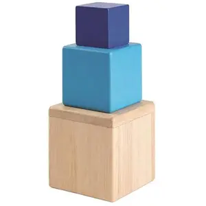 Cubes imbriqués Plan Toys pas cher