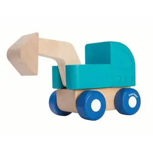 PLAN TOYS Jeu en bois Mini pelleteuse