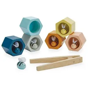 Jouets en bois Plantoys Nid d'abeilles couleurs tendres