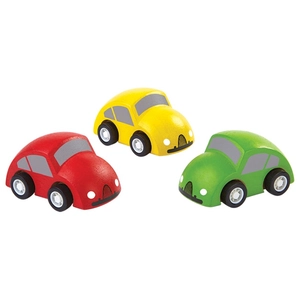 PlanToys Lot de 3 mini voitures pas cher