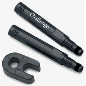 Extension de valve Challenge 31,5 mm noir pas cher
