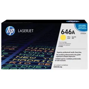 HP HP 646A toner LaserJet jaune authentique (CF032A) pas cher